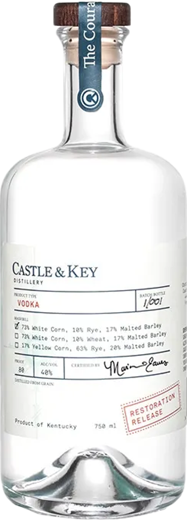 Castle & Key 'Restoration Release' Vodka