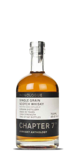 Chapter 7 Monologue 30 Year Old Girvan 1991 Scotch Whisky