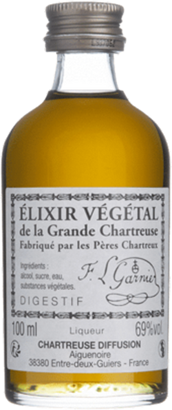 Chartreuse 'Elixir Vegetal de la Grande-Chartreuse' Liqueur (100mL)