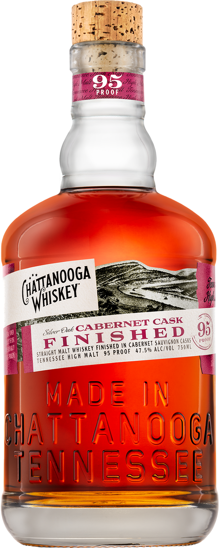 Chattanooga Silver Oak Cabernet Cask Finished Straight Malt Whiskey