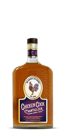 Chicken Cock Chanticleer Cognac Barrel Finish Bourbon Whiskey