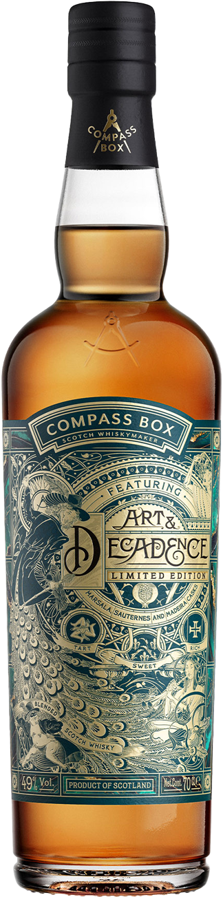 Compass Box Art & Decadence Limited Edition Blended Malt Scotch Whisky (700mL)