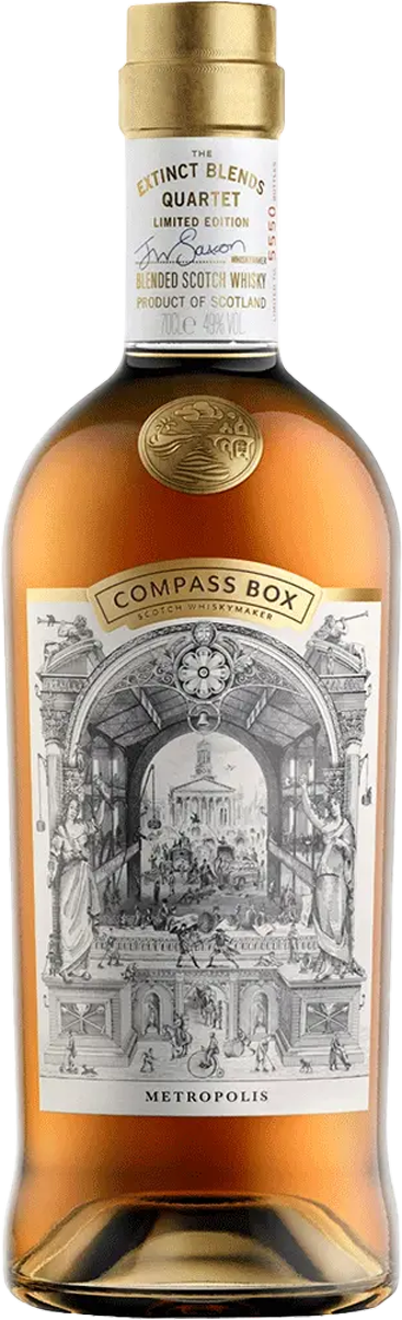 Compass Box The Extinct Blends Quartet 'Metropolis' Limited Edition Blended Scotch Whisky (700mL)