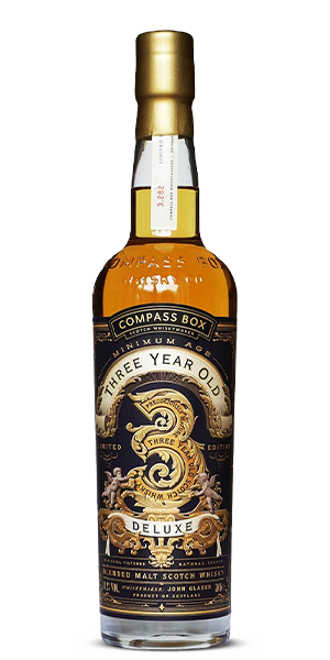 Compass Box Three Year Old Deluxe Blended Malt Scotch Whisky (700mL)
