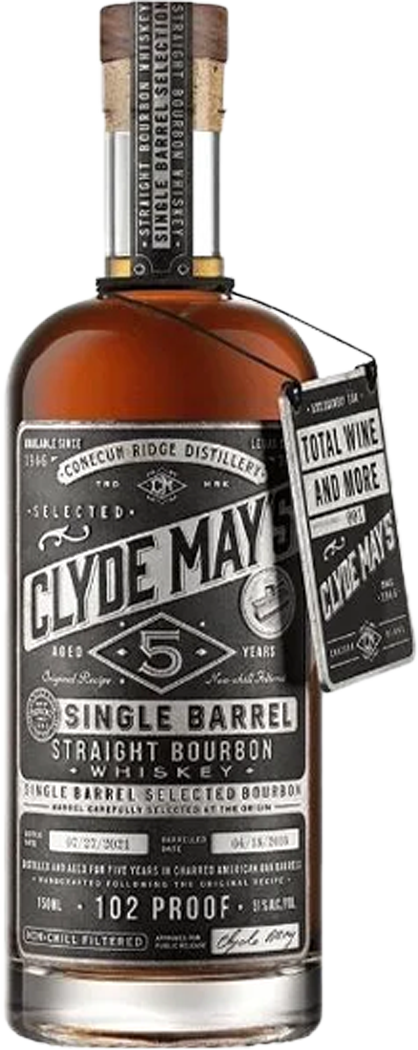 Conecuh Ridge Distillery Clyde May's Single Barrel 5 Year Old Straight Bourbon Whiskey