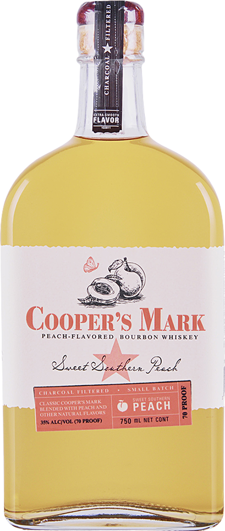 Cooper's Mark Peach Bourbon Whiskey