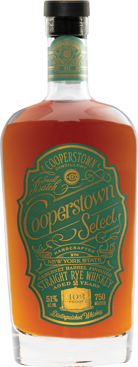Cooperstown Select Straight Rye Whiskey