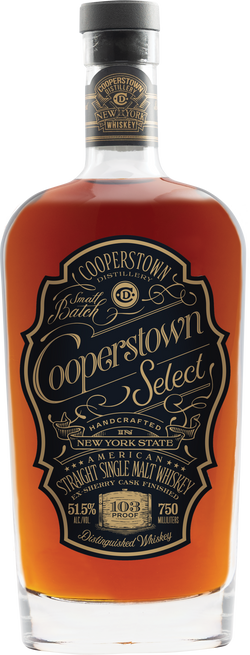 Cooperstown Select Straight American Single Malt Whiskey