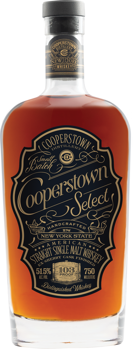 Cooperstown Select Straight American Single Malt Whiskey