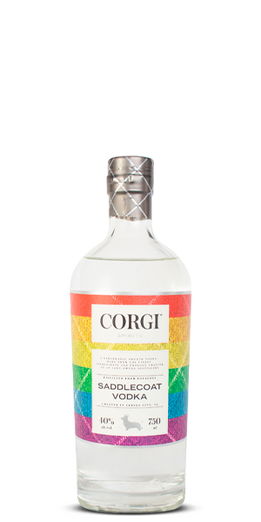 Corgi Saddlecoat Pride Vodka