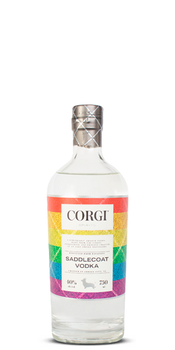 Corgi Saddlecoat Pride Vodka