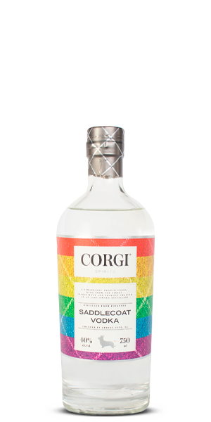 Corgi Saddlecoat Pride Vodka