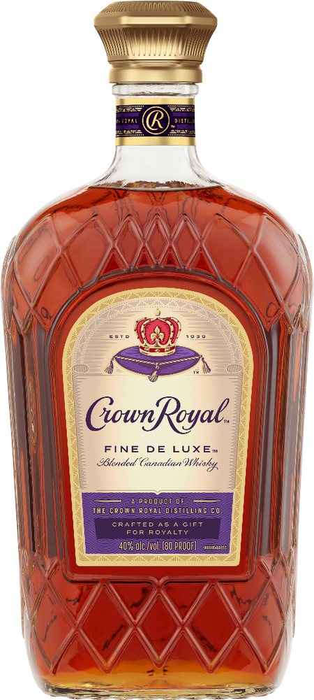 Crown Royal Fine De Luxe Blended Canadian Whisky (1.75L)