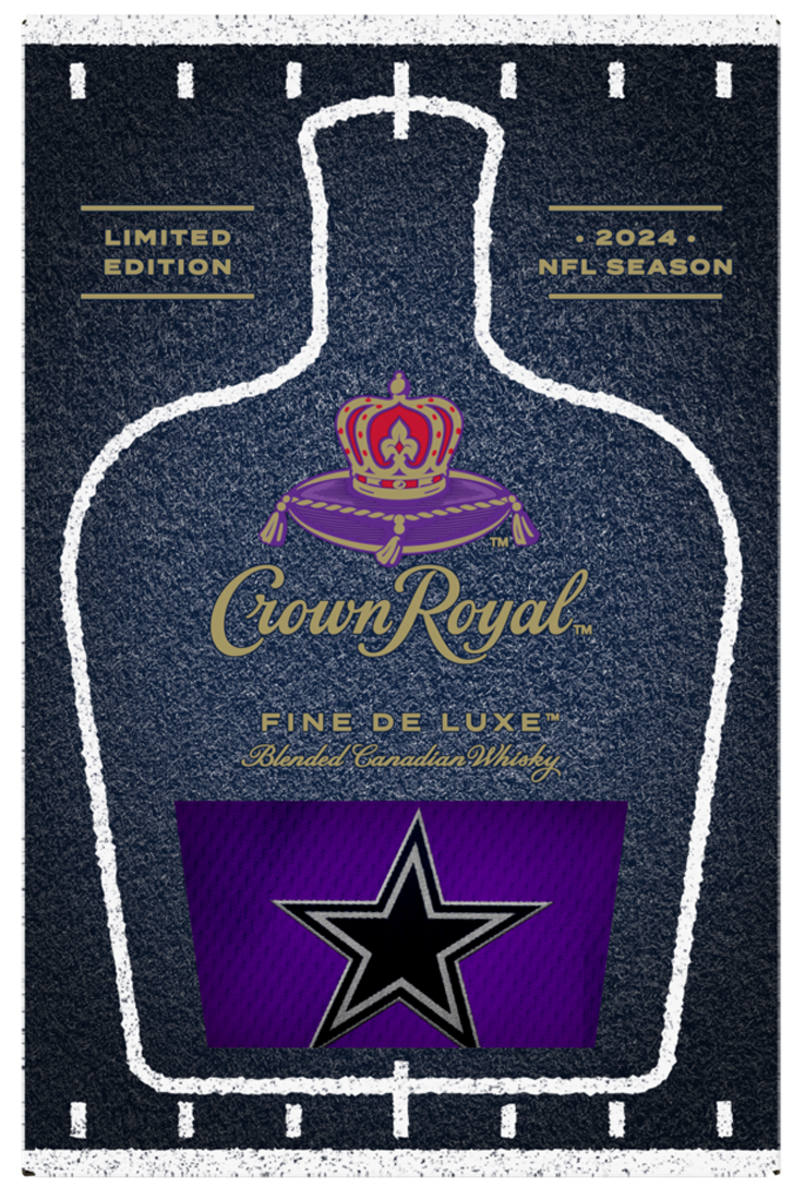 Crown Royal Dallas Cowboys 2024 Edition Blended Canadian Whisky