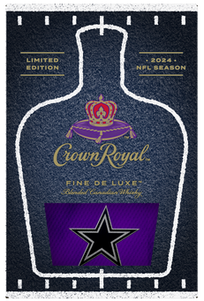 Crown Royal Dallas Cowboys 2024 Edition Blended Canadian Whisky