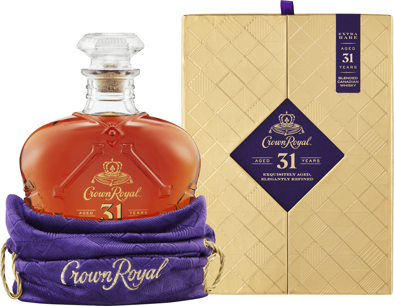 Crown Royal Extra Rare 31 Year Old Canadian Whisky