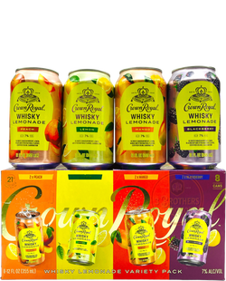 Crown Royal Whisky Lemonade Variety Pack (355mL)