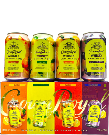 Crown Royal Whisky Lemonade Variety Pack (355mL)