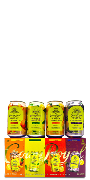 Crown Royal Whisky Lemonade Variety Pack