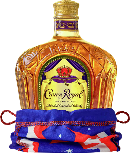 Crown Royal Limited Edition Camo Bag Fine Deluxe Blended Canadian Whisky