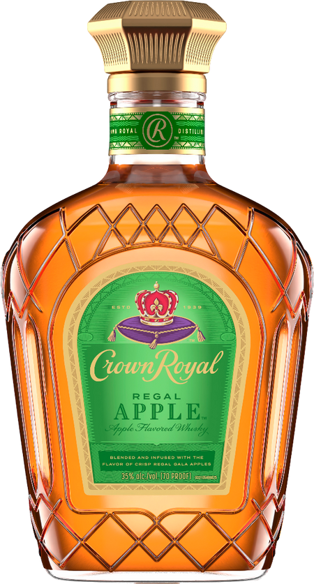Crown Royal Regal Apple Flavored Canadian Whisky (375mL)