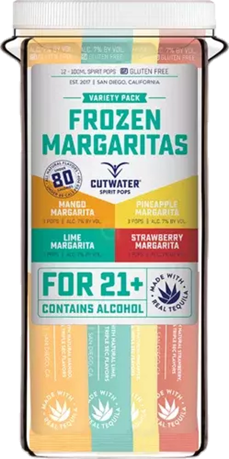 Cutwater Spirits Frozen Margaritas Variety Pack (100mL)