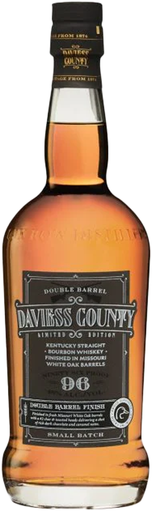 Daviess County Double Barrel Finish Kentucky Straight Bourbon Whiskey