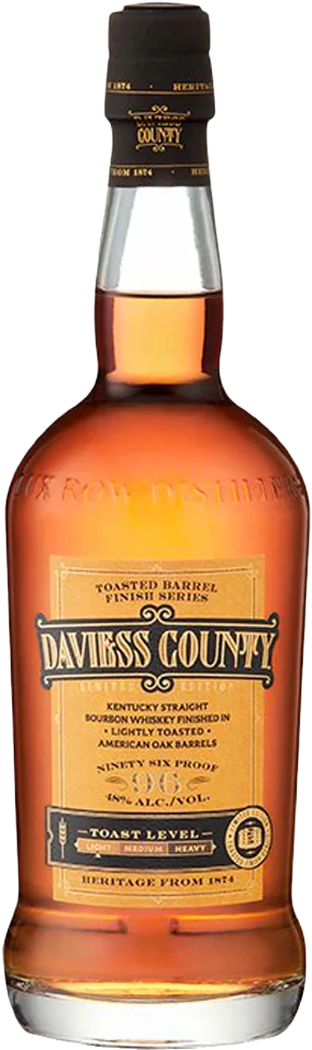 Daviess County Lightly Toasted Barrel Finished Kentucky Straight Bourbon Whiskey