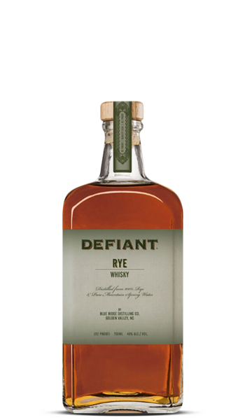 Defiant 100% Rye Whisky