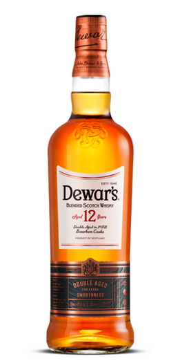 Dewar's 12 Year Old Double Aged Blended Scotch Whisky