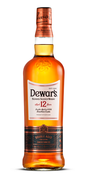 Dewar's 12 Year Old Double Aged Blended Scotch Whisky