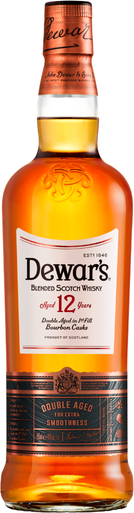 Dewar's 12 Year Old Double Aged Blended Scotch Whisky