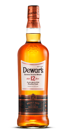 Dewar's 12 Year Old Double Aged Blended Scotch Whisky