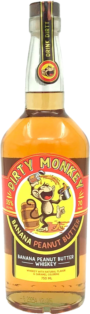 Dirty Monkey Banana Peanut Butter Whiskey