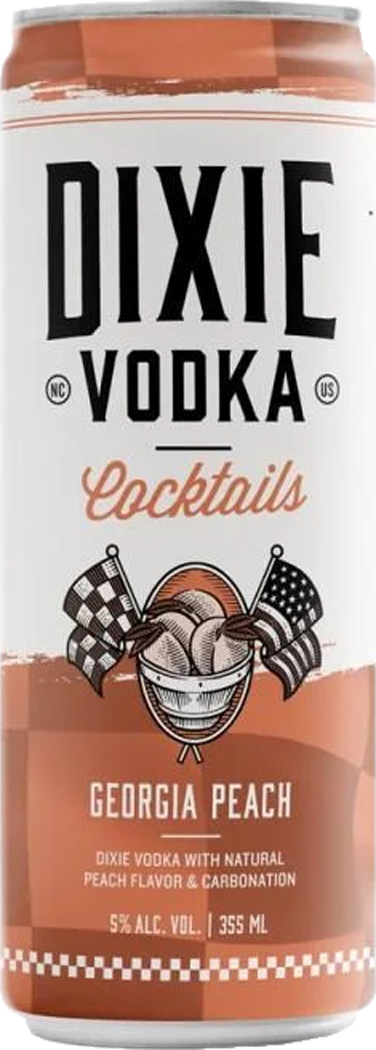 Dixie Georgia Peach Vodka Cocktail