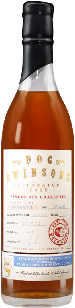 Doc Swinson's Exploratory Cask Pineau des Charentes Straight Bourbon Whiskey