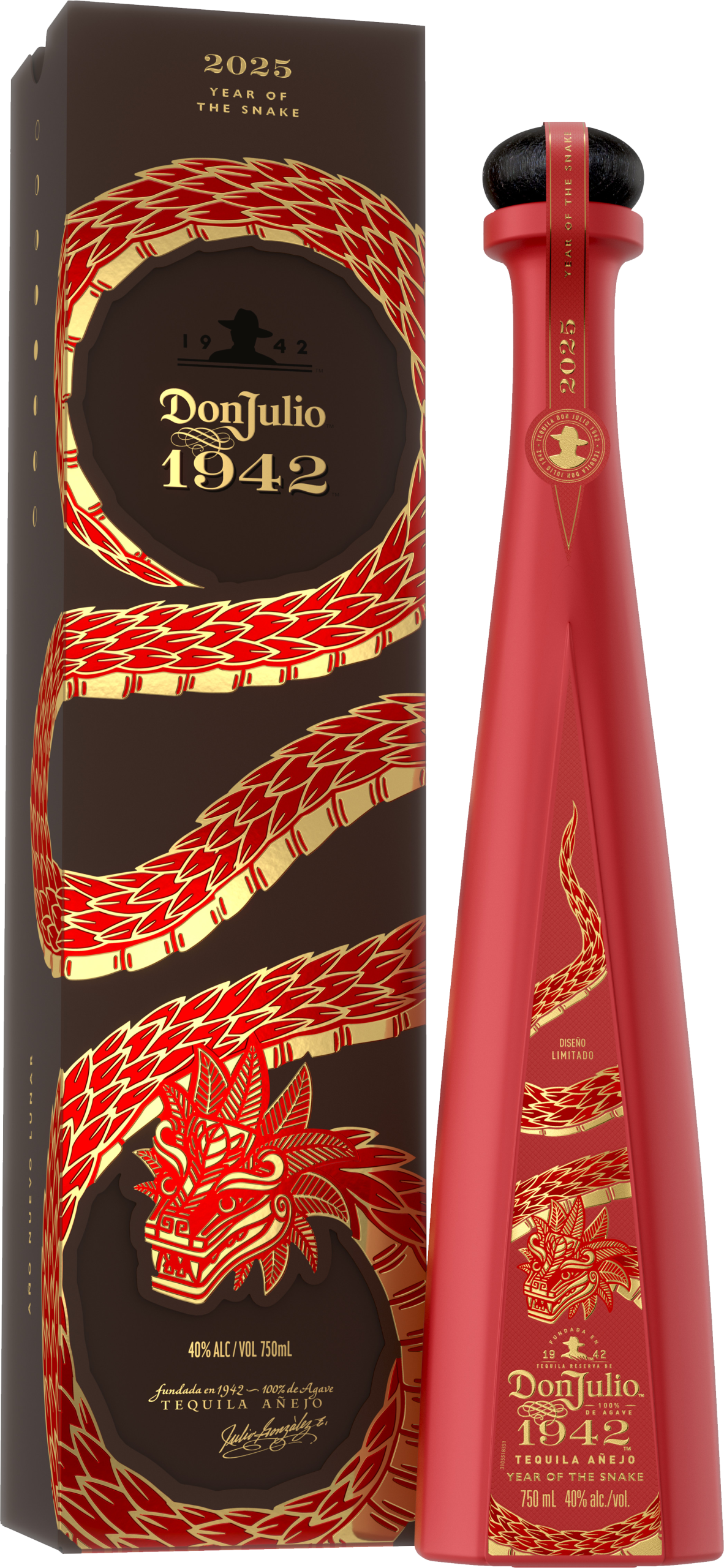 Don Julio 1942 Year of The Snake 2025 Limited Edition Añejo Tequila