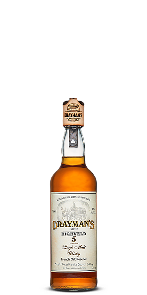 Drayman's Highveld South African 5 Year Old Single Malt Whisky