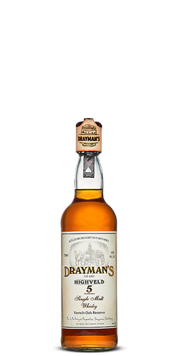 Drayman's Highveld South African 5 Year Old Single Malt Whisky