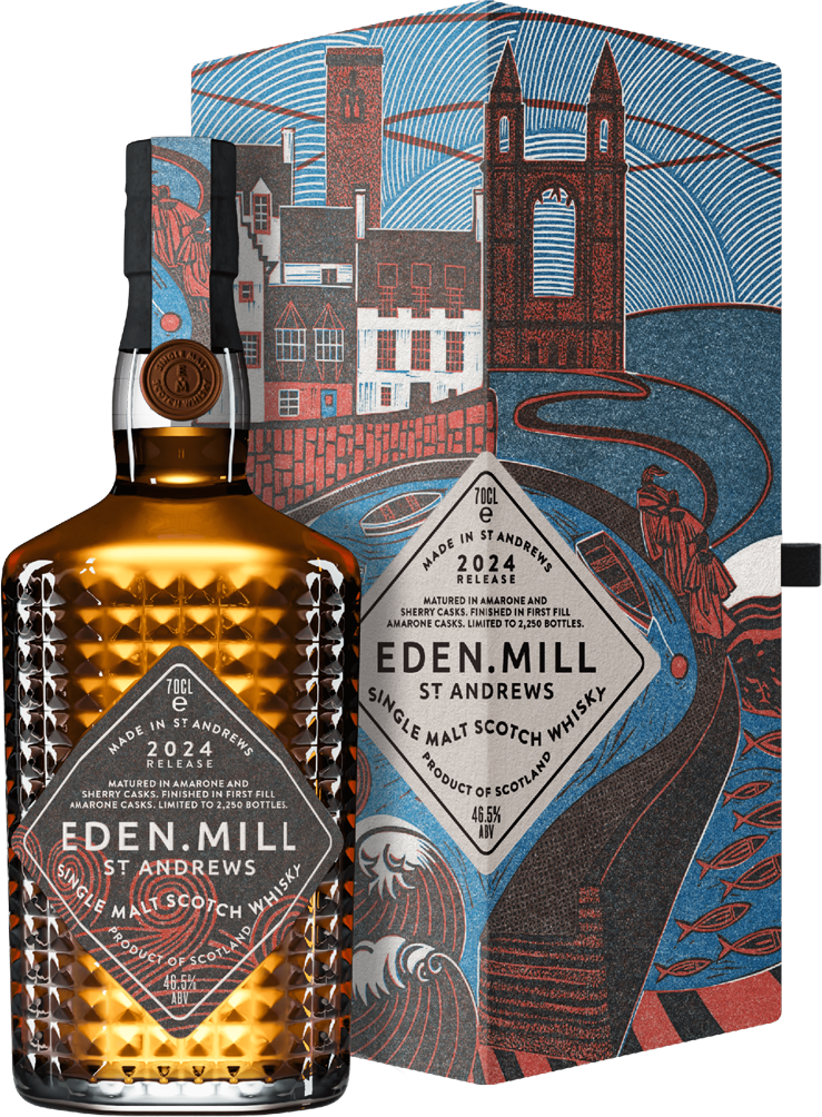 Eden Mill Art of St. Andrews 2024 Limited Release Single Malt Scotch