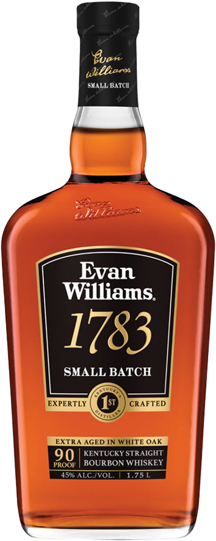 Evan Williams 1783 No. 10 Brand Kentucky Straight Bourbon Whisky (1.75L)
