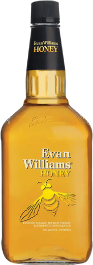Evan Williams Honey Reserve Bourbon Whiskey Liqueur (1.75L)