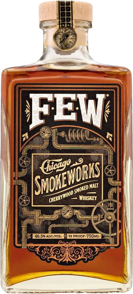 FEW Chicago Smokeworks Cherrywood Smoked Malt Whiskey