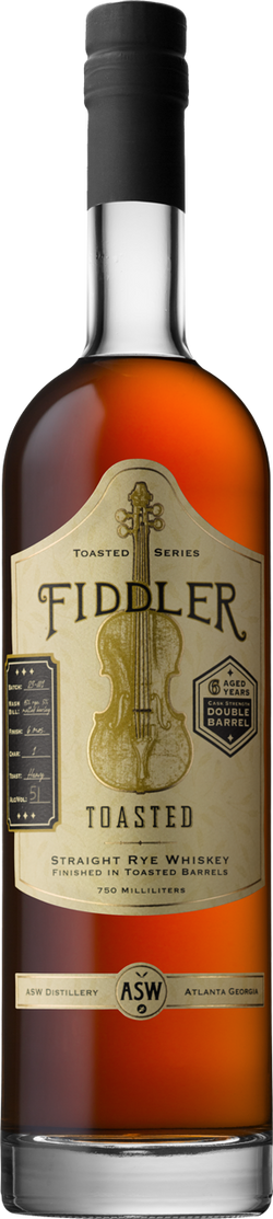 Fiddler Toasted Straight Rye Whiskey