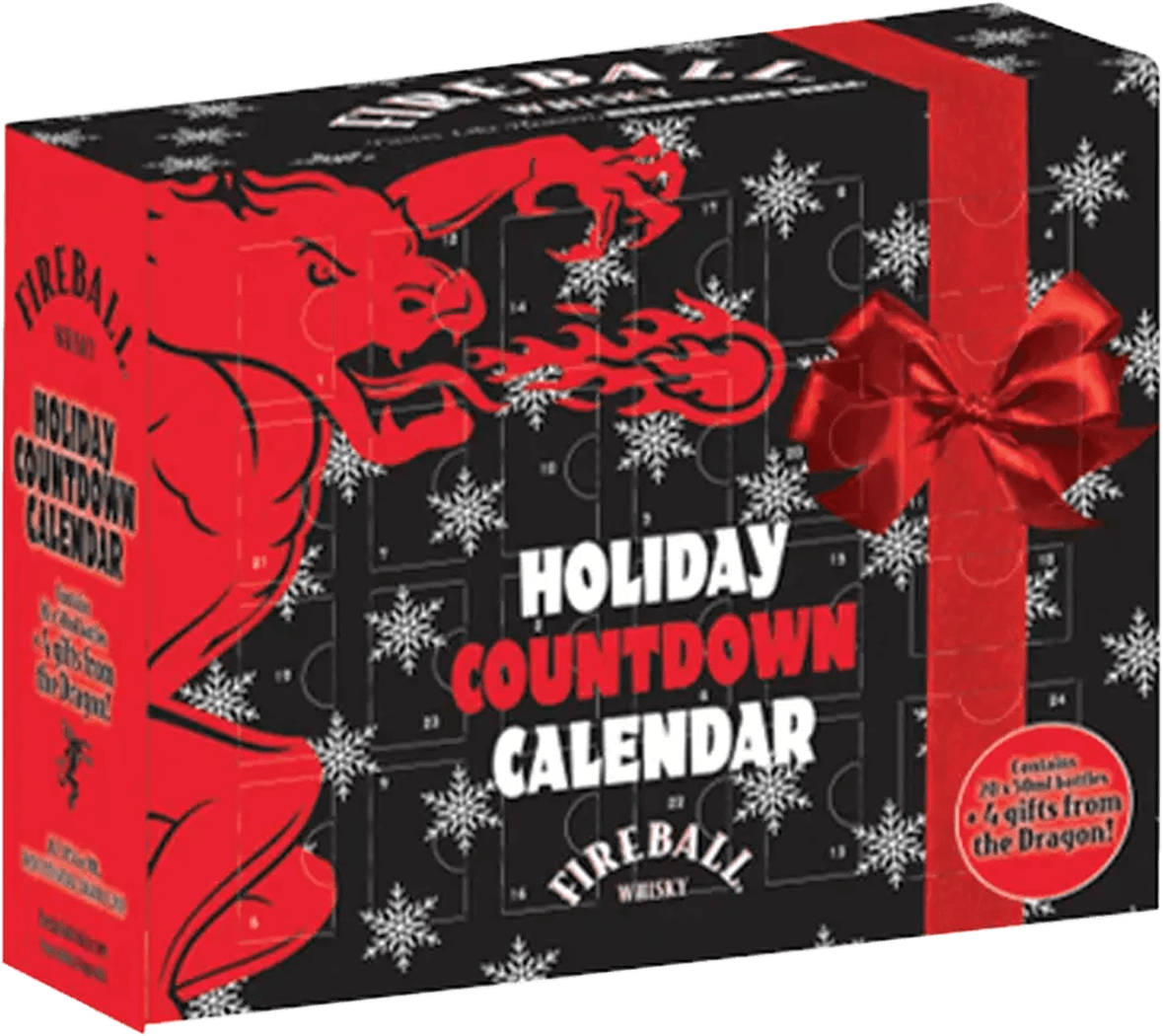 Fireball Cinnamon Whisky Countdown Calendar Gift Pack