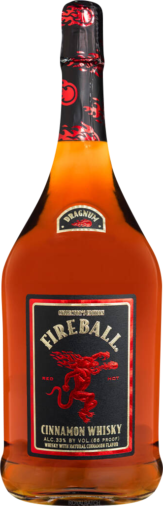 Fireball Dragnum Edition Cinnamon Whiskey