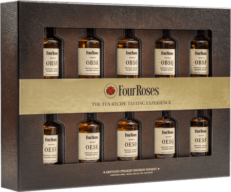 Four Roses Ten Recipe Tasting Experience Kentucky Straight Bourbon Whiskey (500mL)