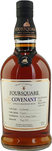 Foursquare Rum Distillery Exceptional Cask Selection 'Covenant' 18 Year Old Single Blend Rum