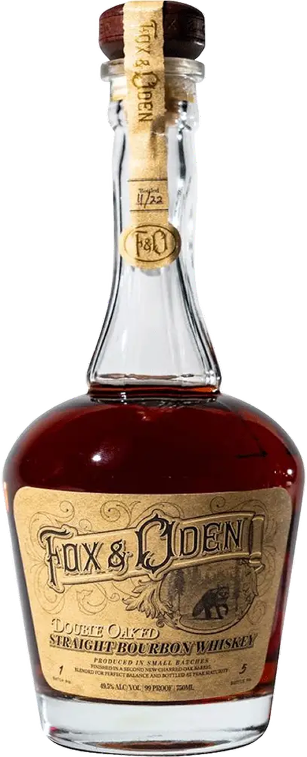 Fox & Oden Double Oaked Straight Bourbon Whiskey