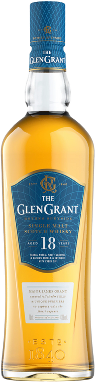 The Glen Grant 18 Year Old Single Malt Scotch Whisky